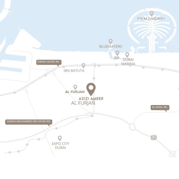 Azizi Ameer Location