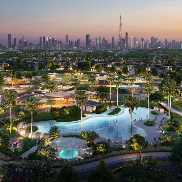 Nad Al Sheba Gardens Phase 10 Location