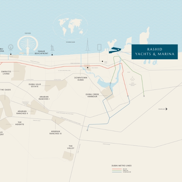 Sera By Emaar Location